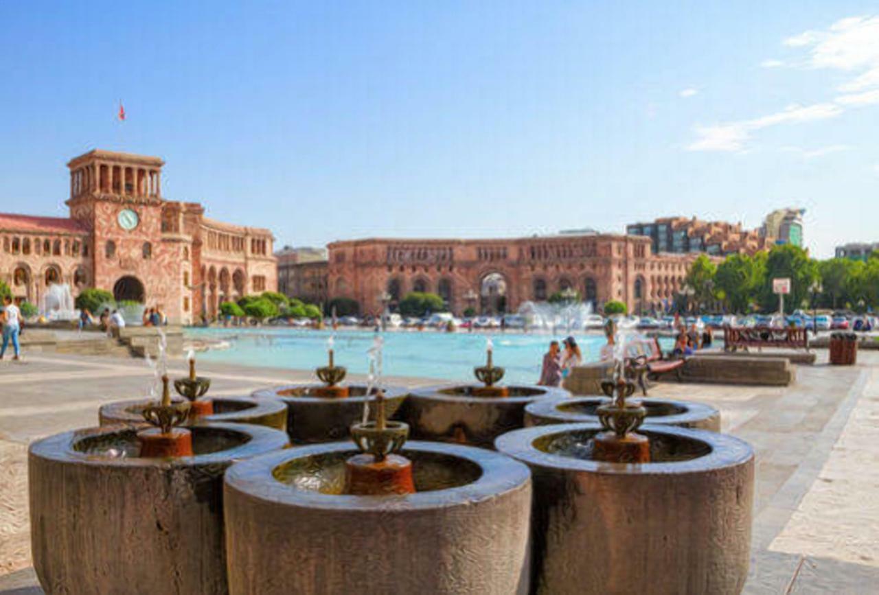 Luxury Apartment With Jacuzzi On Republic Square Jerevan Eksteriør bilde